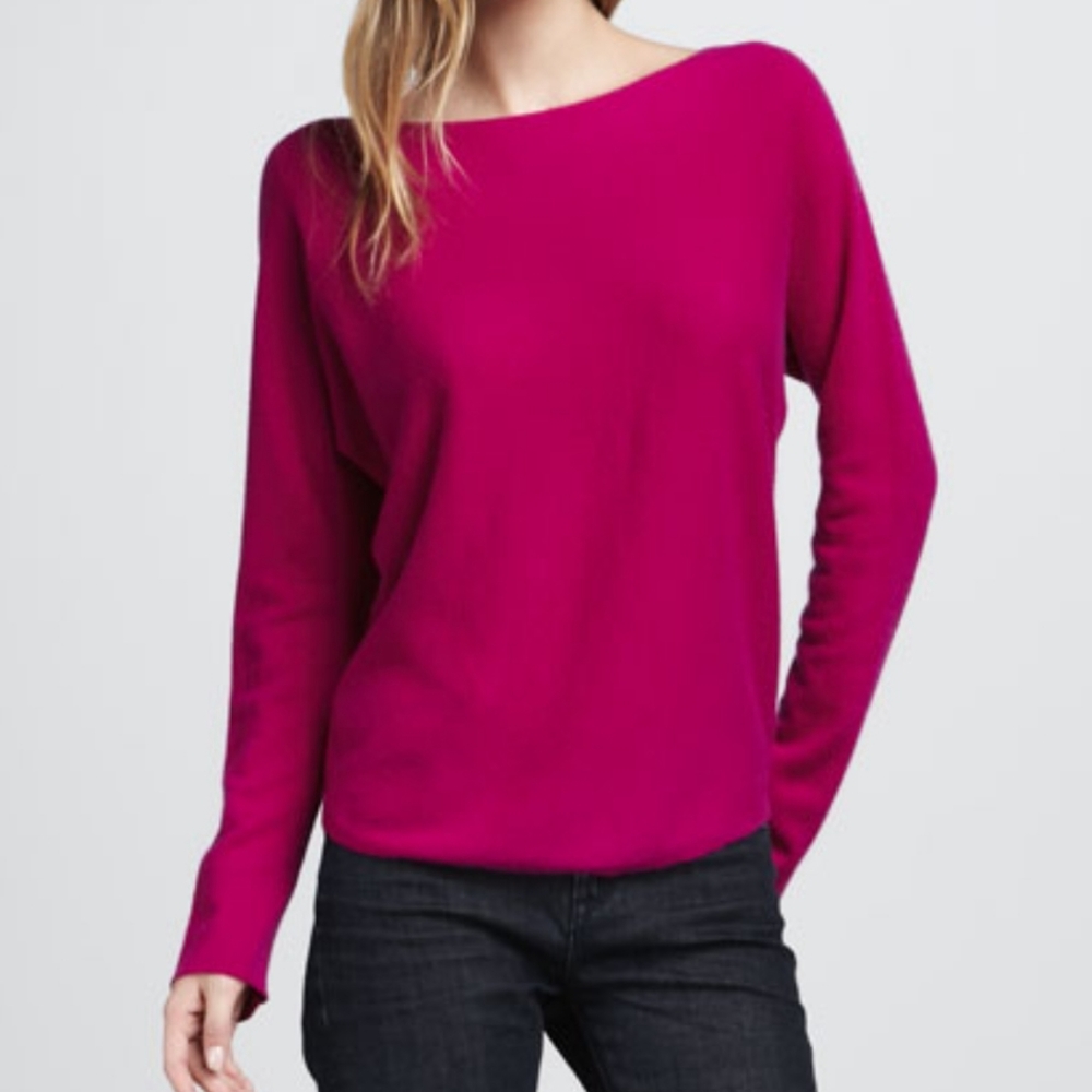 Vince Wool and Cashmere Boat Neck Sweater